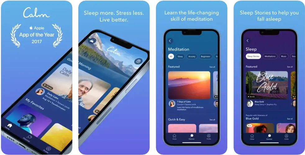 Calm Fitness App